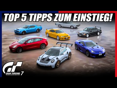 Meine Top 5 Tipps für den Einstieg in Gran Turismo 7