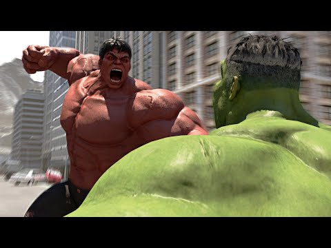 Hulk Vs Red Hulk (Part 1)