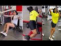 Nyla Usha Hot Workout Malayalam Actress Workout Videos Actress Nyla Usha