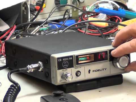 Fidelity CB1000, UK (CB 27/81) CB radio (Mobile) - On The Air Test