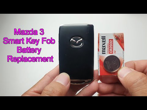 Mazda 3 Smart Key Fob Battery Replacement at Home