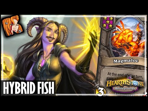 THESE HYBRID MURLOCS ARE OUT OF CONTROL! - Hearthstone Battlegrounds