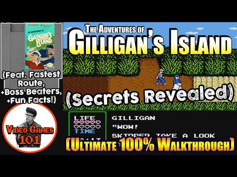 The Adventures of Gilligan's Island NES Walkthrough | 100% Guide | Video Games 101