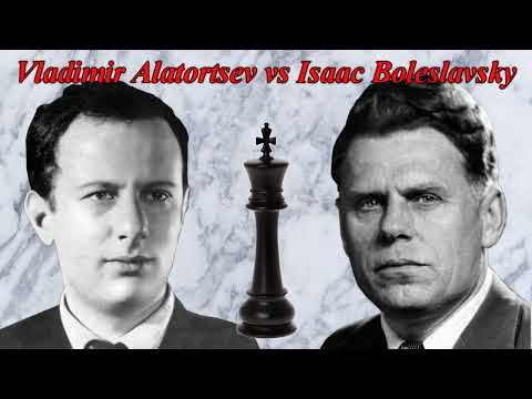 SCACCHI 515 Alatortsev vs Boleslavsky - Dio non salvi la Regina - 1950 [A54]