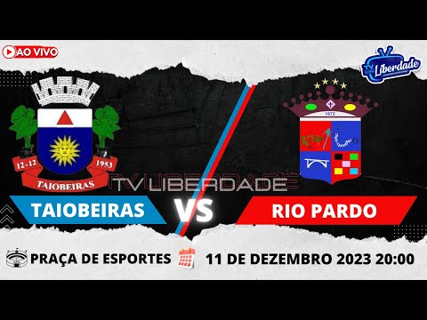 TAIOBEIRAS VS RIO PARDO DE MINAS - Inauguração do campo society na praça de esportes