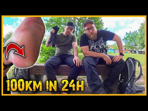 Versuch: 100km in 24h ohne Vorbereitung wandern - Ein Himmelfahrtskommando - Outdoor Naturensöhne
