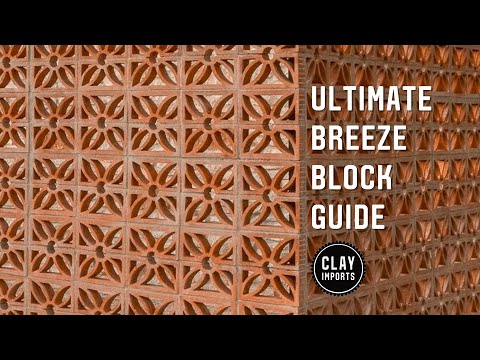 The Ultimate Guide to Breeze Blocks: Everything You Need to Know | Clay Imports (Español CC)