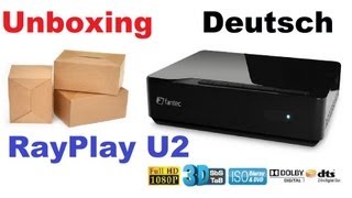 Fantec RayPlay U2 Unboxing + Festplatten Einbau Deutsch Hands On [Super HD View]