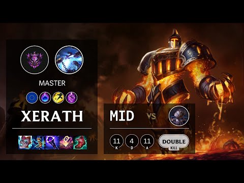 Xerath Mid vs Orianna - EUW Master Patch 11.1