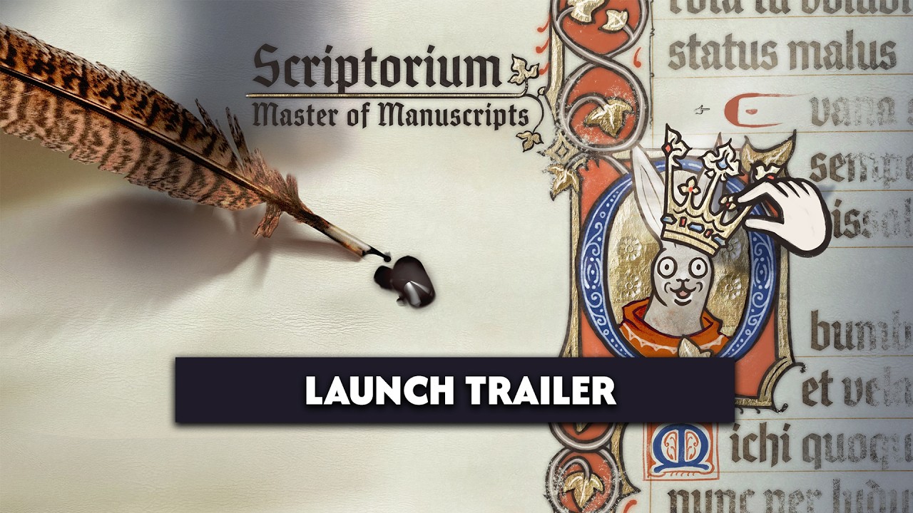Scriptorium: Master of Manuscripts | Launch Trailer | Out Now! - YouTube