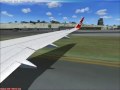 737 800 Taxi And Takeoff At TNCM
