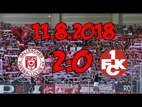 Hallescher FC 2:0 1. FC Kaiserslautern - 11.8.2018 - UNFASSBAR!!!