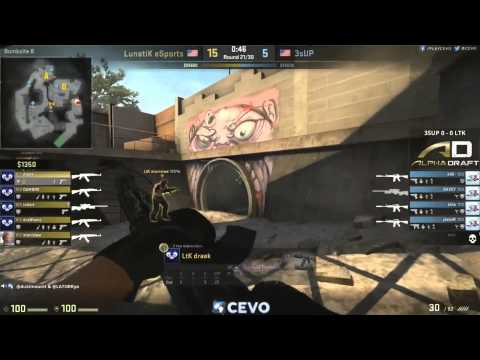 3sUP vs. LunatiK Final Round (de_overpass)