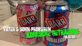 Vater&amp;Sohn probieren komische Getränke, Folge 20: Barr Bubblegum &amp; Icecream Soda