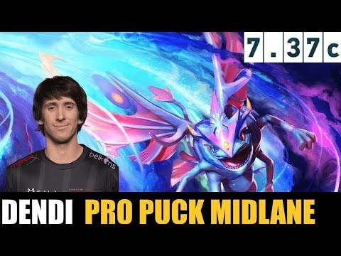 🤯 DENDI [PUCK] MIDLANE 7.37C - DOTA 2 HIGHEST MMR MATCH#dota2   #dota2gameplay #dendidota2 #dendi