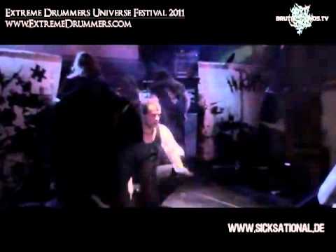 Dying Humanity (live) Extreme Drummers Universe Festival 2011