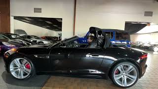 2014 Jaguar F-Type V8 S Convertible Top Operation