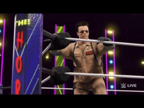 WWE 2K22 GHOSTBUSTERS VS STAY PUFT AND GHOSTFACES AND SPACE GHOST