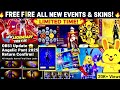 Galactic Bunny Bundle Token Tower Angelic Pant Return Confirm Date 2025 Free Fire New Event