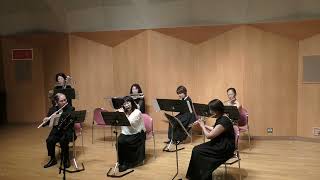 Download lagu L'apprenti sorcier / The Sorcerer's Apprentice / 魔法使いの弟子 for 7 Flutes  Dukas / arr. R.Yamada mp3