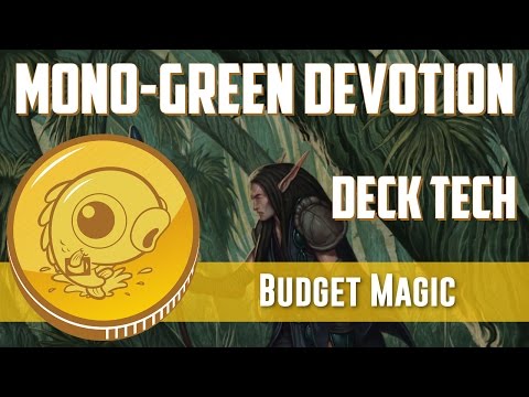 Budget Magic: $88 (50 tix) Modern Mono-Green Devotion (Deck Tech)