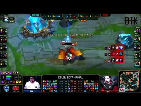 Mic Aberto - partida Entre RED X KEYD (Primeiro Split Cblol 2017) (-DTK-TN-)