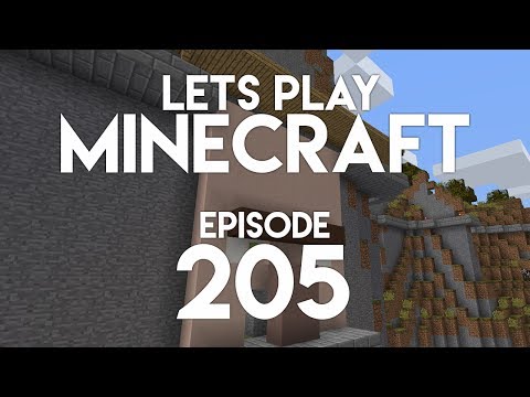 ►Let's Play Minecraft: VILLAGER TRAIN STATION! (Episode 205)◄ | iJevin