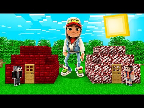 SUBWAY SURFERS VS EV! 😱 - Minecraft