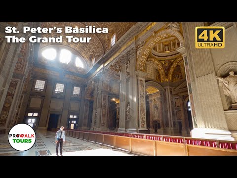 , title : 'Saint Peter's Basilica 4K Tour - The Vatican - with Captions'