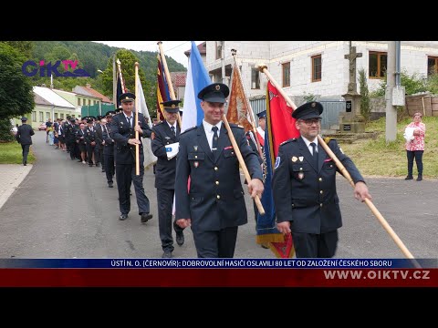Ústí nad Orlicí (Černovír): Dobrovolní hasiči oslavili 80 let od založení českého sboru