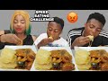 *HILARIOUS* SPEED EATING CHALLENGE WITH MY SONS | DELICIOUS OGBONO SOUP WITH POUNDO | MUKBANG