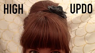 preview picture of video 'High updo — 60-second hairstyle tutorial'