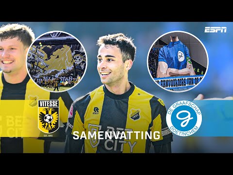 🤩 PRACHTIGE SPANDOEKEN en HEERLIJKE KNAL in DERBY 💥 | Samenvatting Vitesse - De Graafschap