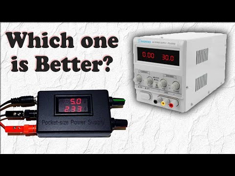 Build your own variable pocket Power Supply