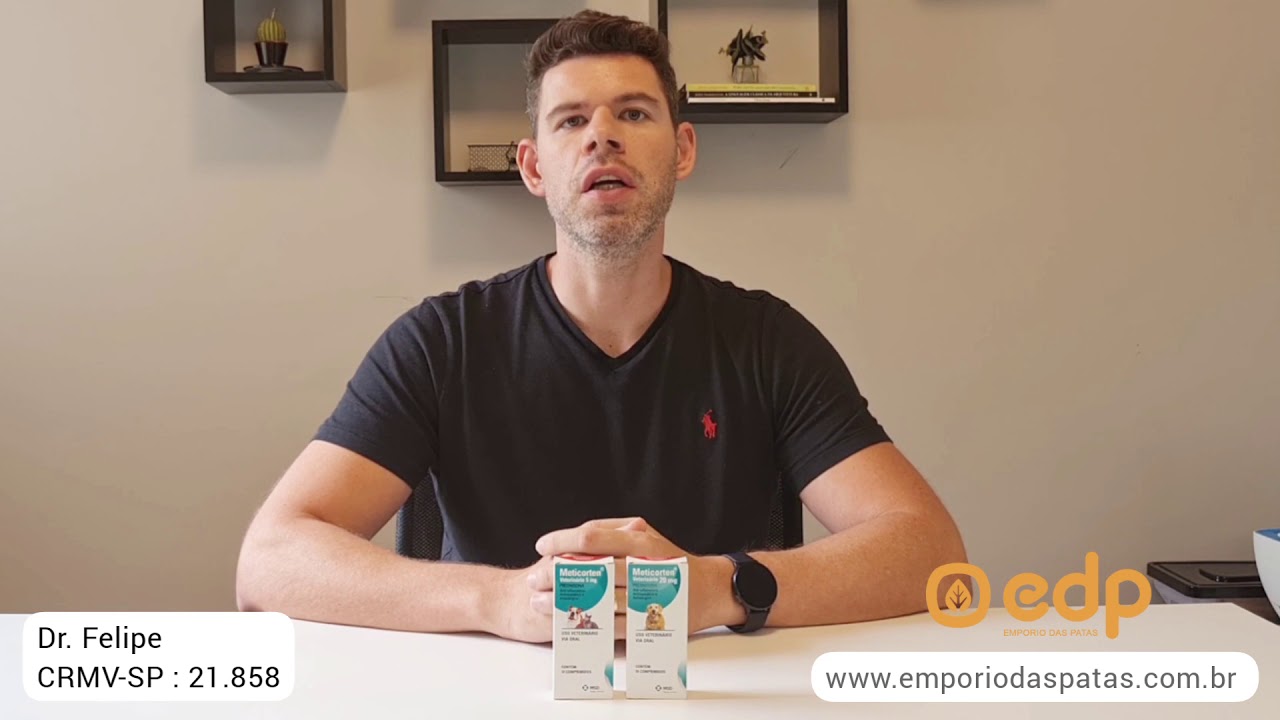 18 | Tratamento para coceira e alergia (dermatite alérgica) em cães - METICORTEN MSD