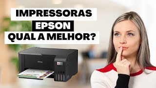 Comparativo das 3 Melhores Impressoras Epson de 2024: Qual Delas É a Escolha Mais Econômica?