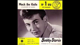 Bobby Darin - “Mack the Knife”, Take 7, Session Outtake w False Start