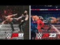 Best Extreme FINISHERS in WWE 2K19 Vs WWE 2K23 !!!