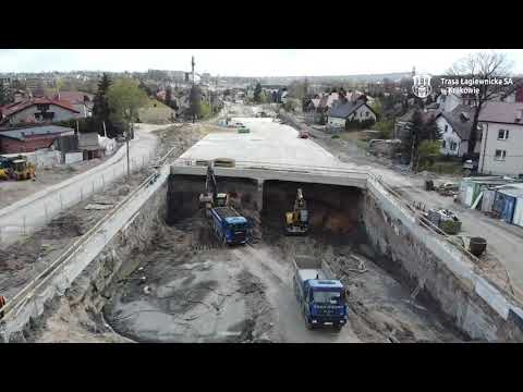 Trasa Łagiewnicka – powstaje tunel tramwajowy w rejonie ul. Turonia