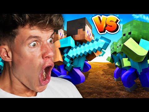 10.000 CREEPER vs 100.000 ZOMBIES