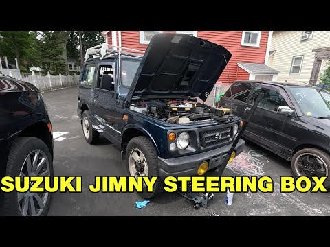 Loose Steering Gearbox = Death wobble Suzuki Jimny? Maybe.