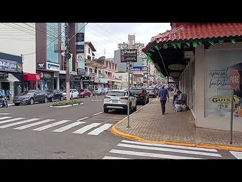 Itapiranga SC SANTA CATARINA CIDADE em MOVIMENTO na Divisa com o RIO GRANDE DO SUL 