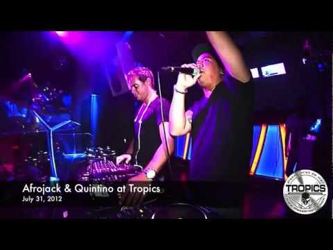 Afrojack & Quintino at Disco Tropics, Lloret de Mar 2012