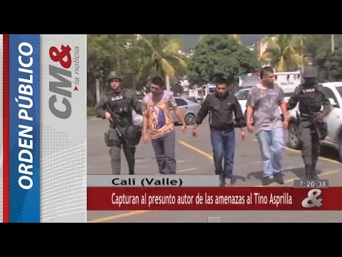Capturan al presunto autor de las amenazas al Tino Asprilla