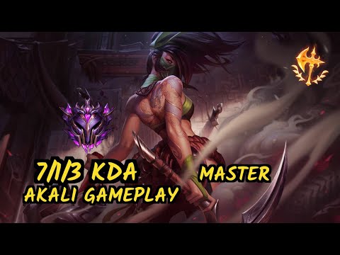 UOL Scarface (AKALI) vs IRELIA - 7/1/3 KDA TOP GAMEPLAY - EUW Ranked MASTER
