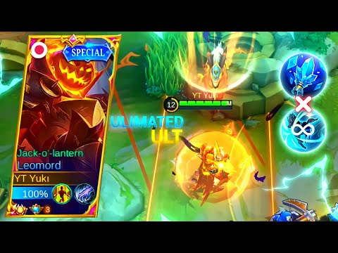 REVAMPED LEOMORD WITH FLEETING TIME IS 100% BROKEN ULIMATED ULTIMATE NEW META BUILD & TALENT | MLBB