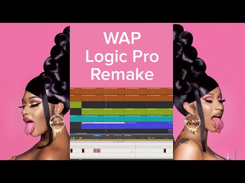 Cardi B - WAP feat. Megan Thee Stallion (Logic Pro X Remake + Download + Stock Plugins)