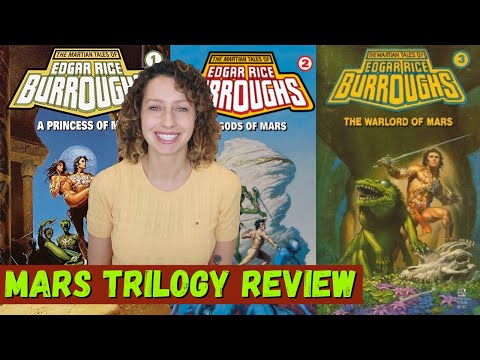 The Mars Trilogy by  Edgar Rice Burroughs books review