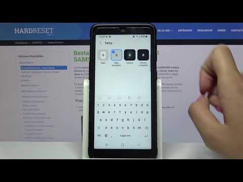 Cómo cambiar tema del teclado en Samsung Galaxy XCover 5 - personalizar teclado