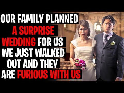 Family Planned A Surprise Wedding For Us, We Just Walked Out r/AITA
